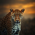 Golden Safari Leopard